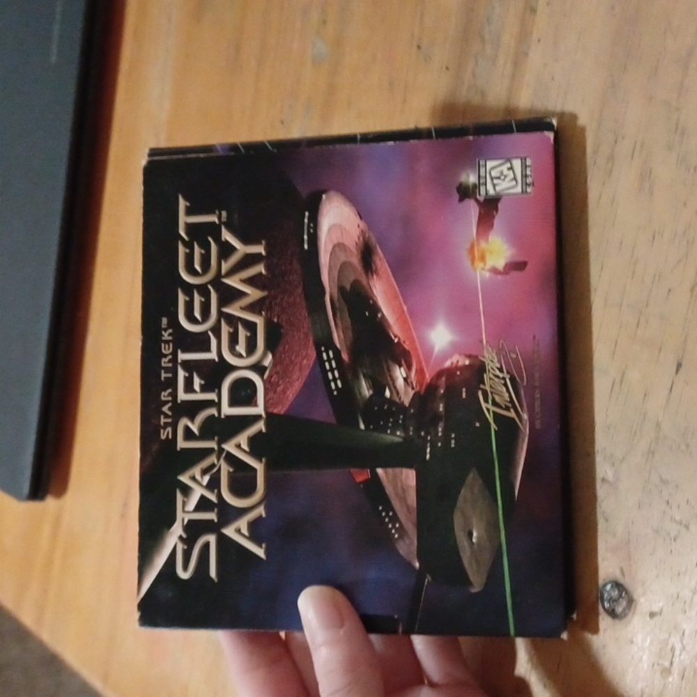 Star Trek Starfleet Academy (PC, 1997) Big Box Complete 5 Disc Interplay